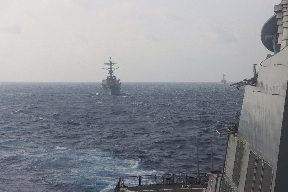 USS GONZALEZ (DDG 66) Conducts Surface Warfare Advanced Tactical Training (SWATT)