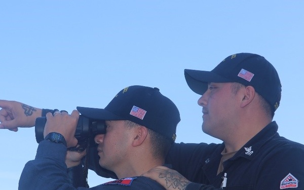 USS GONZALEZ (DDG 66) Conducts Surface Warfare Advanced Tactical Training (SWATT)