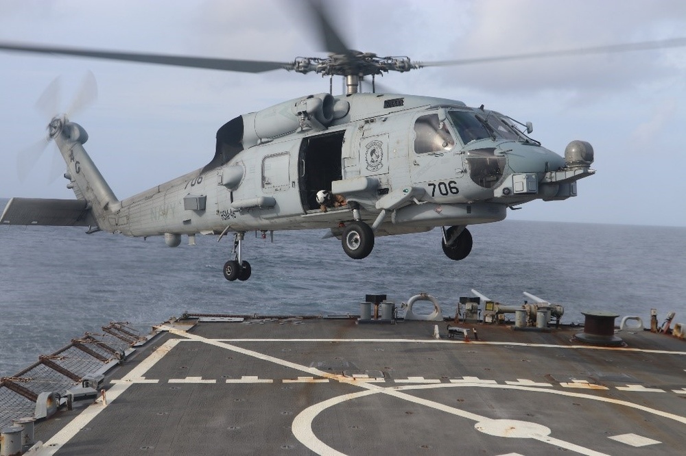 USS GONZALEZ (DDG 66) Conducts Surface Warfare Advanced Tactical Training (SWATT)