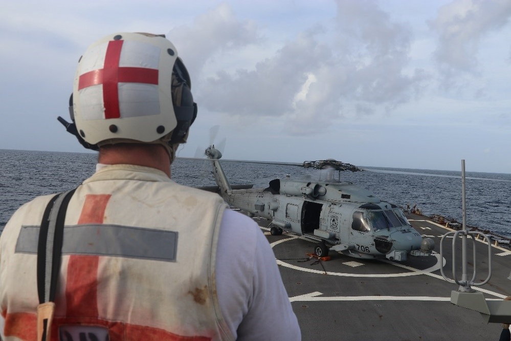 USS GONZALEZ (DDG 66) Conducts Surface Warfare Advanced Tactical Training (SWATT)
