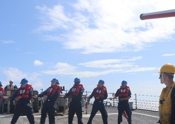 USS GONZALEZ (DDG 66) Conducts Surface Warfare Advanced Tactical Training (SWATT)