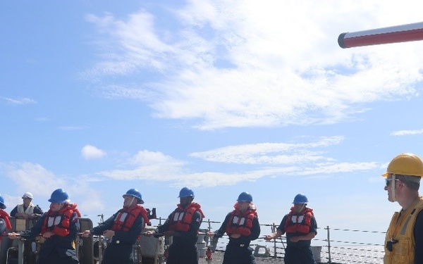 USS GONZALEZ (DDG 66) Conducts Surface Warfare Advanced Tactical Training (SWATT)