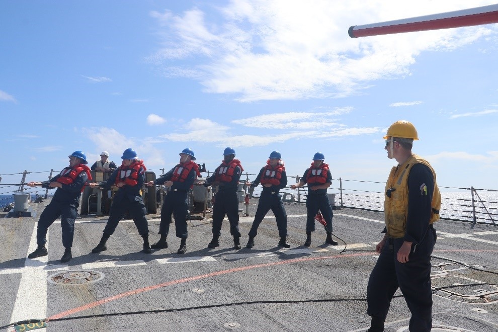 USS GONZALEZ (DDG 66) Conducts Surface Warfare Advanced Tactical Training (SWATT)