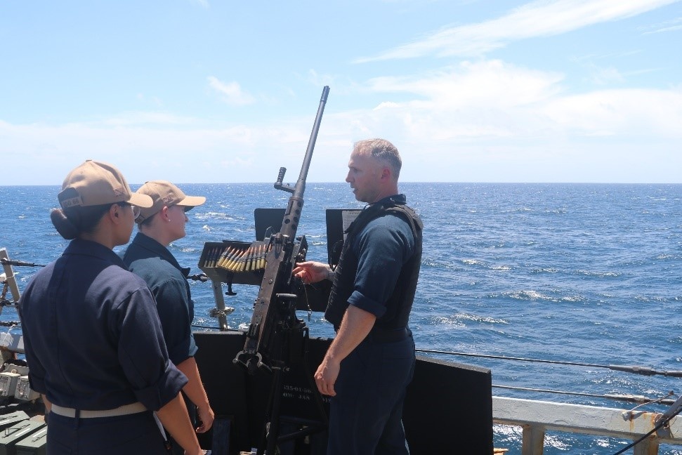 USS GONZALEZ (DDG 66) Conducts Surface Warfare Advanced Tactical Training (SWATT)