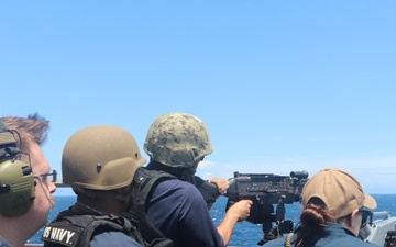 USS GONZALEZ (DDG 66) Conducts Surface Warfare Advanced Tactical Training (SWATT)