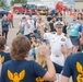 USS Ronald Reagan Commanding Officer Swears In New Recruits During Duluth Navy Week