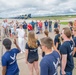 USS Ronald Reagan Commanding Officer Swears In New Recruits During Duluth Navy Week