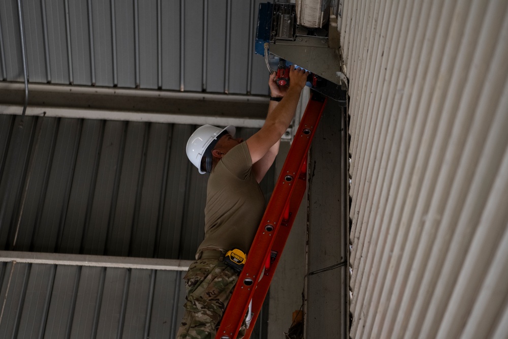 156th CES Deployment for Training at Aviano Air Base
