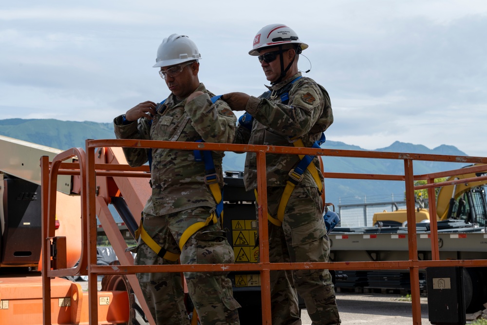 156th CES Deployment for Training at Aviano Air Base