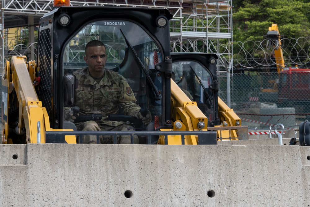 156th CES Deployment for Training at Aviano Air Base