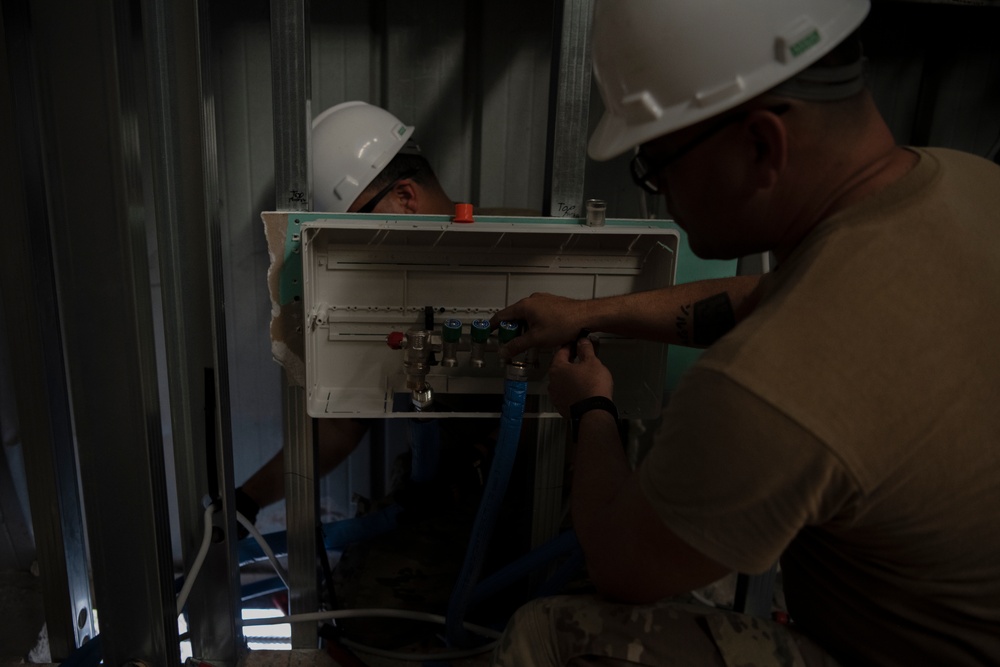 156th CES Deployment for Training at Aviano Air Base