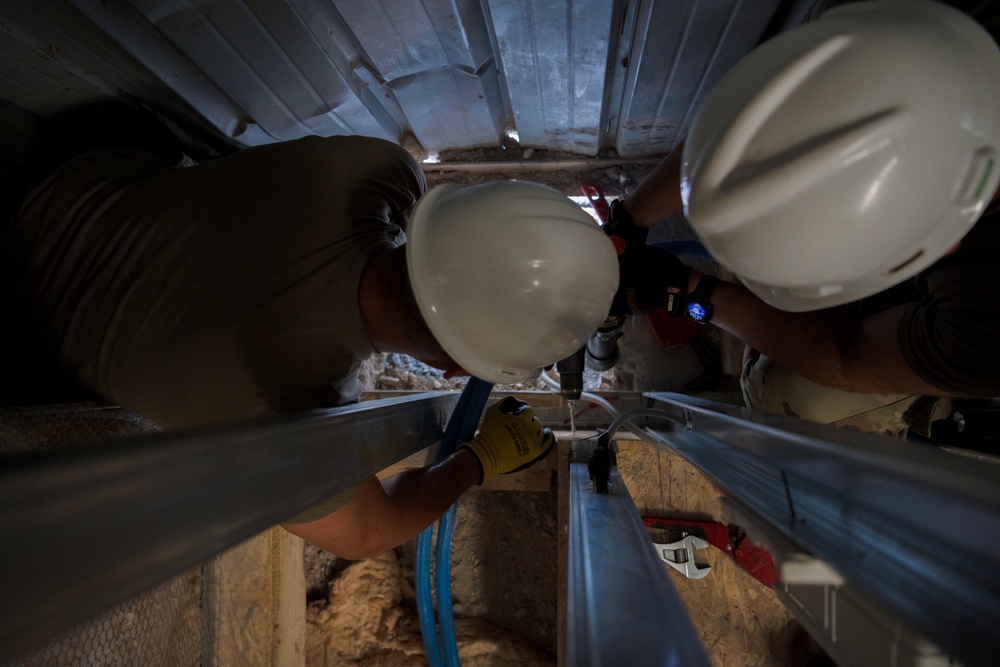 156th CES Deployment for Training at Aviano Air Base