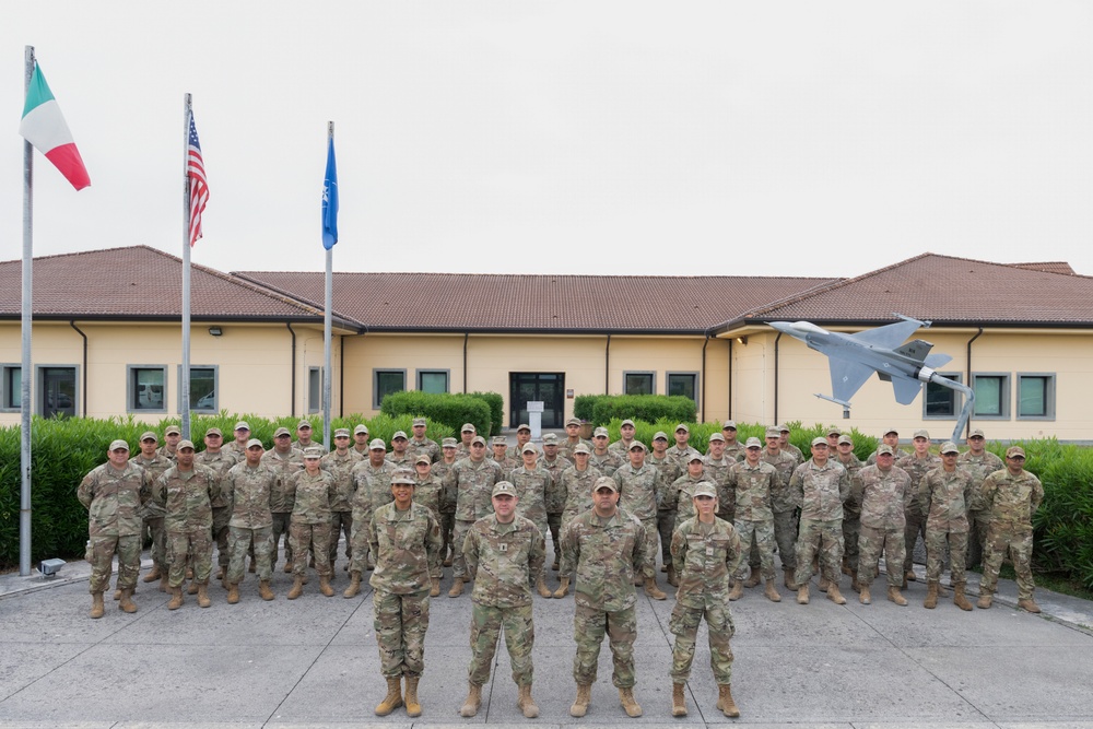 156th CES Deployment for Training at Aviano Air Base