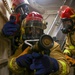 Iwo Jima Sailors Conduct Damage Control Drill