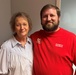 Family time helps mother and son’s deployment for hurricane relief mission feel more like home