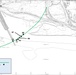 Map Depicting Crossing of 1856 Bridge Across Sylvan Slough