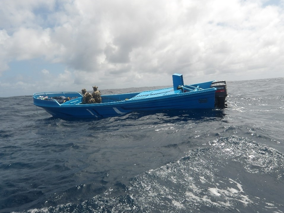 USCGC Hamilton Interdicts three vessels smuggling narcotics