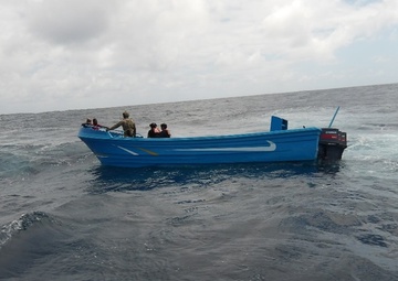 USCGC Hamilton Interdicts three vessels smuggling narcotics