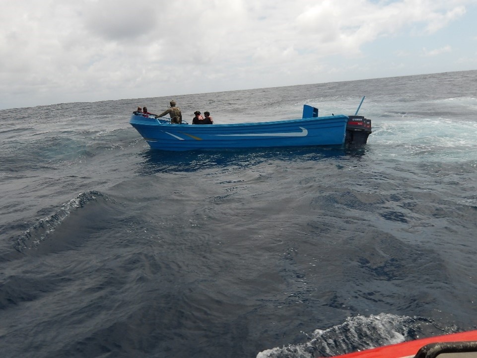 USCGC Hamilton Interdicts three vessels smuggling narcotics