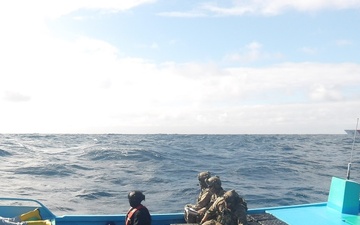 USCGC Hamilton Interdicts three vessels smuggling narcotics