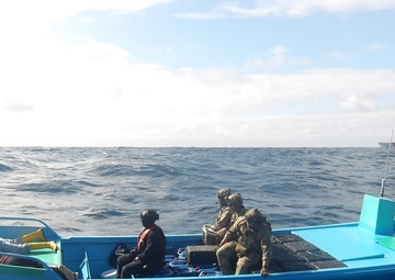 USCGC Hamilton Interdicts three vessels smuggling narcotics