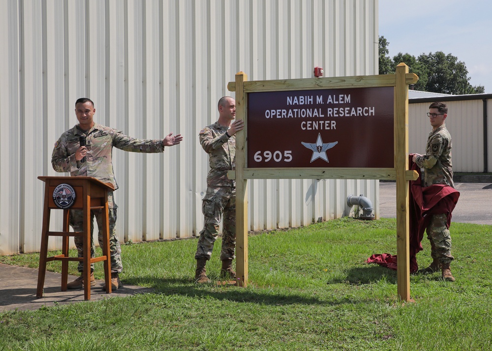Dr. Alem Memorialized with Building Name