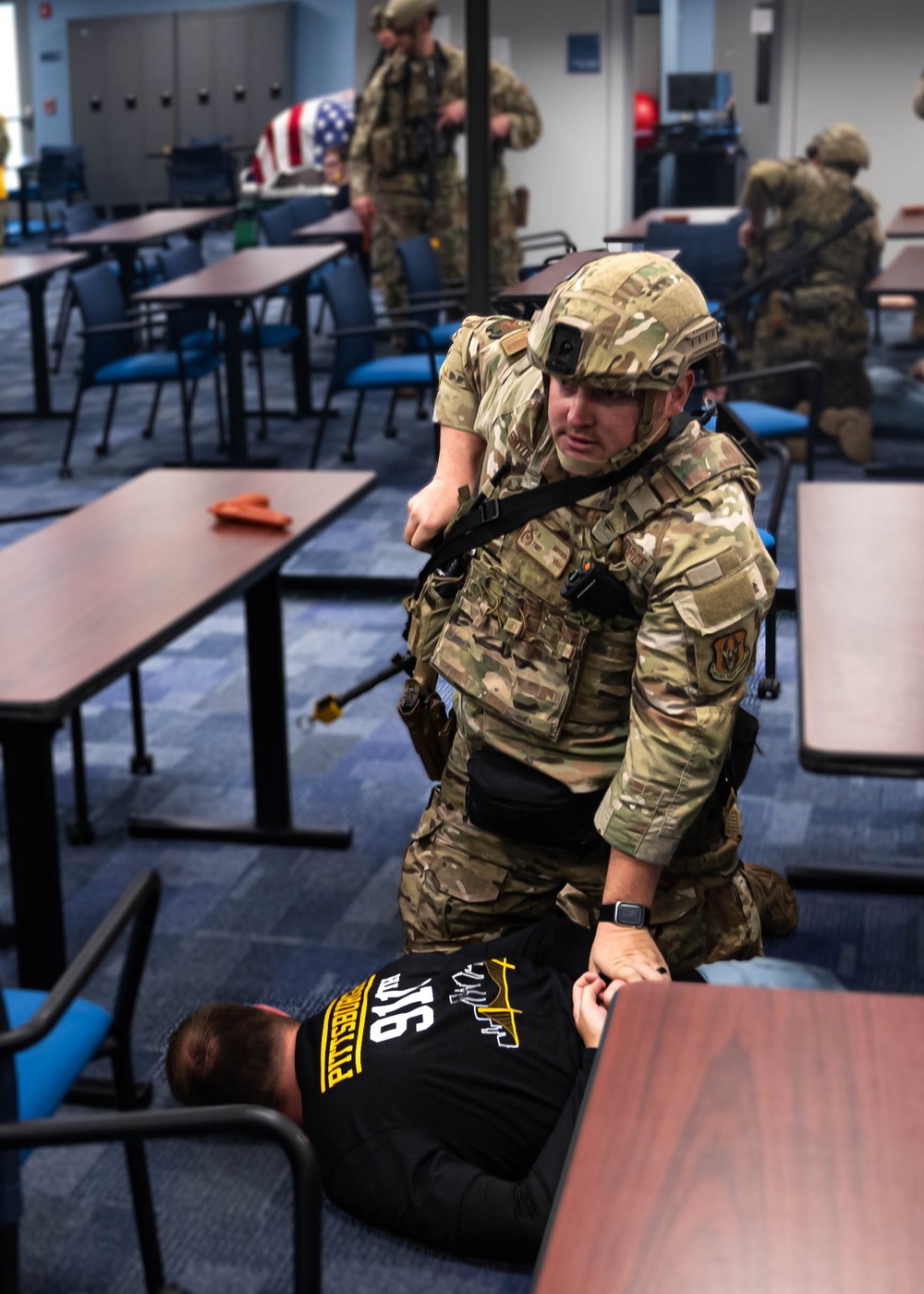 Steel Airmen conduct Active Shooter Drill at Pittsburgh IAP ARS