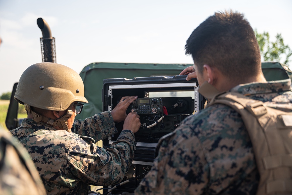 U.S. Marines with 4th MAW conduct ‘jump’ CoC operations during Atlantic Alliance 25