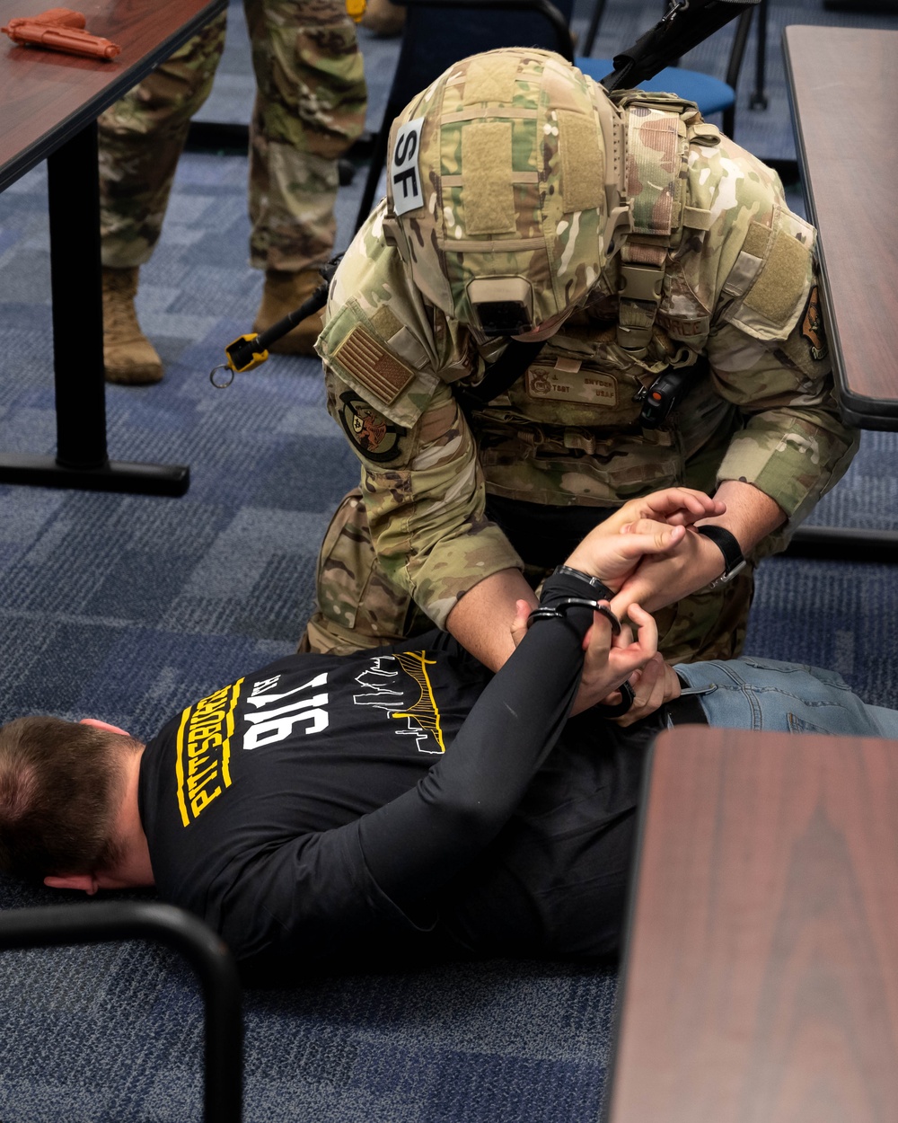 Steel Airmen conduct Active Shooter Drill at Pittsburgh IAP ARS