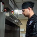 Ronald Reagan Sailors Prepare Lunch