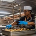 Ronald Reagan Sailors Prepare Lunch