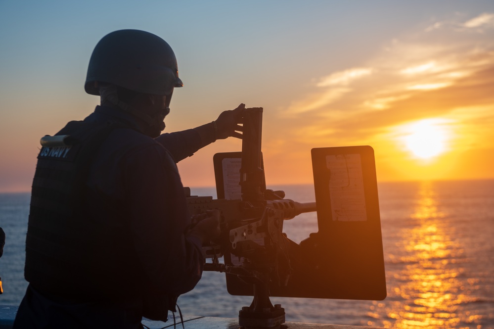 USS New York Strait Transit During Atlantic Alliance 2025