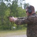 U.S. Marines conduct a pistol qualification course at Atlantic Alliance '25