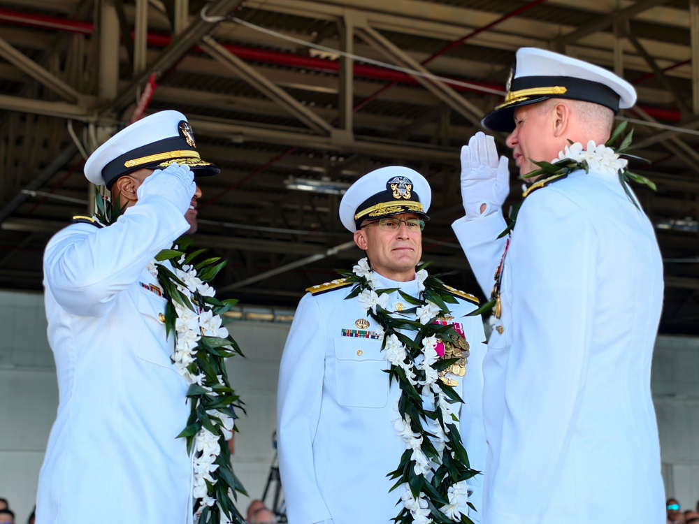 Tobias take Command of NAVFAC Pacific