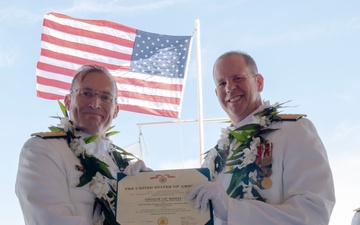 Tobias takes Command of NAVFAC Pacific