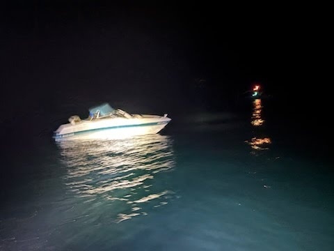 Coast Guard interdicts seven aliens 7.5 miles west of Sunset Cliffs, Calif.