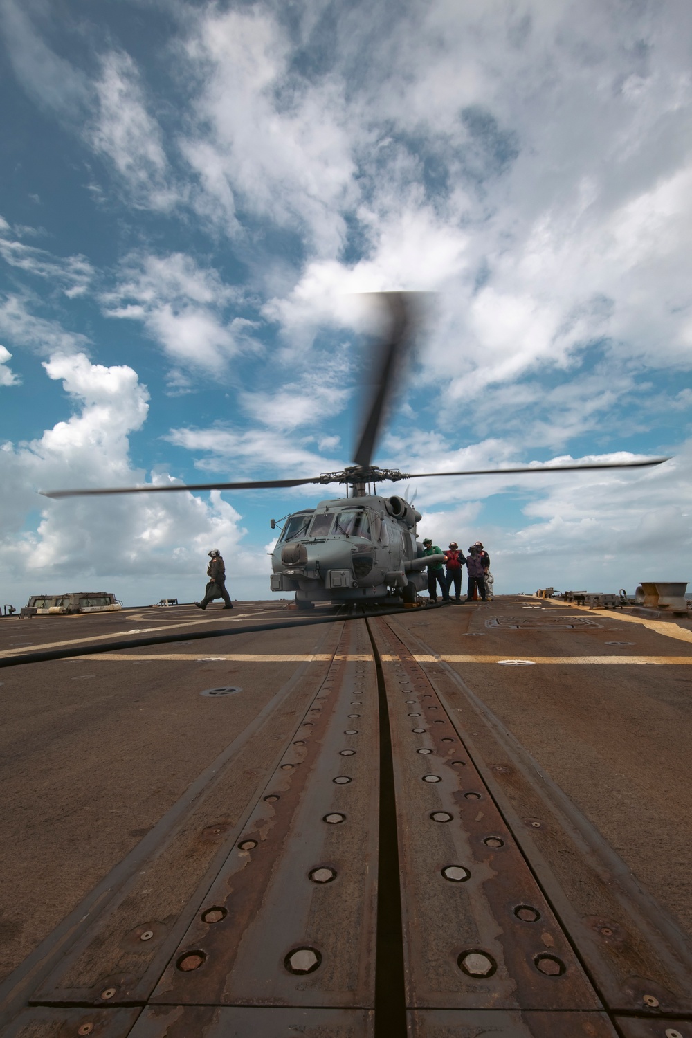 USS Winston S. Churchill (DDG 81) Conducts Flight Operations