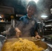 USS Winston S. Churchill (DDG 81) Culinary Specialist Works in the Galley