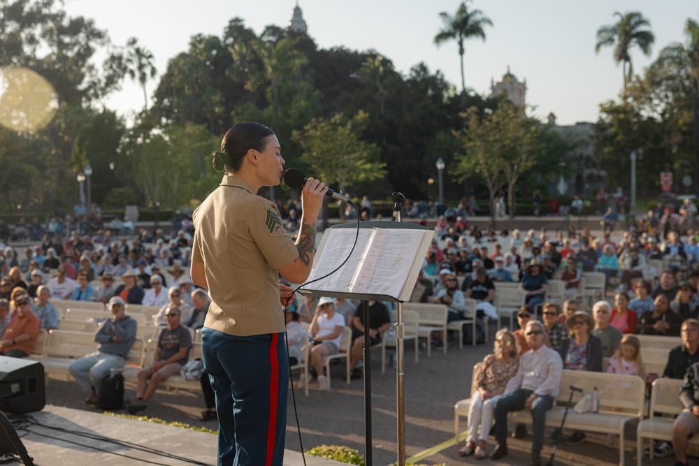 Marine Band San Diego: Twilight in the Park