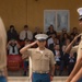 Lima Company Morning Colors Ceremony and Graduation