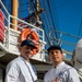 Coast Guard Cutter Eagle crew hosts reception during Los Angeles Fleet Week 2025