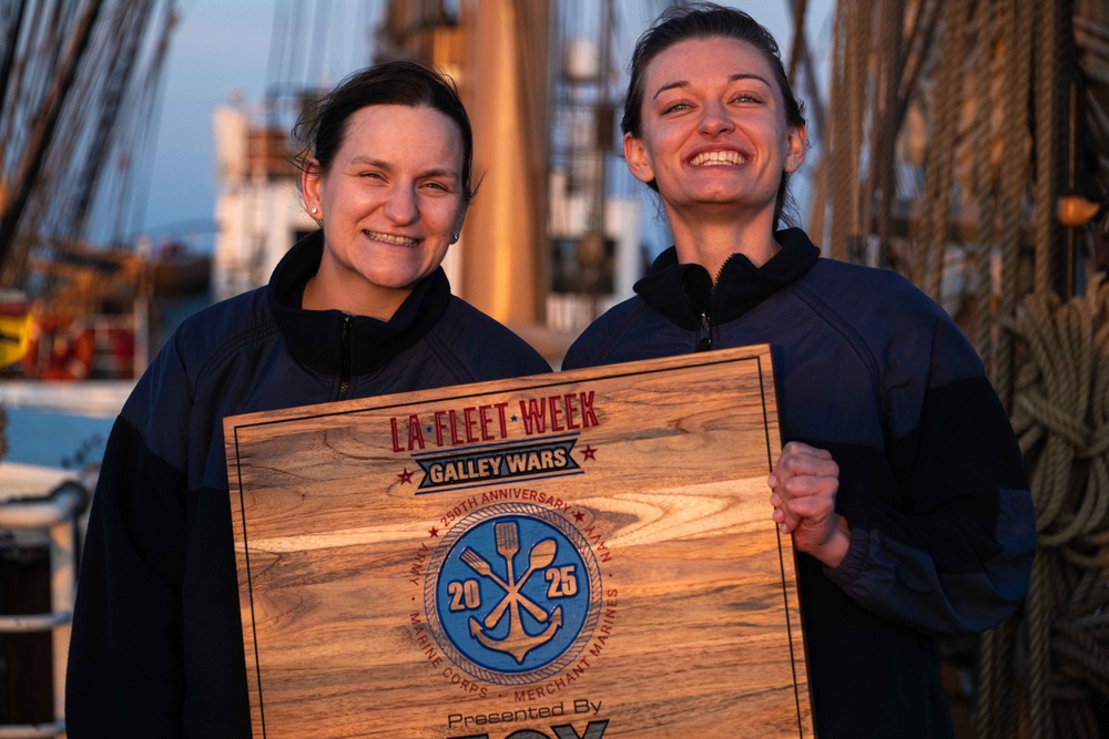 Coast Guard Cutter Eagle Crew Wins Galley Wars 2025