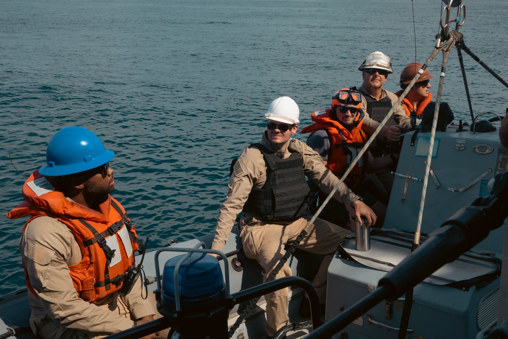 USS Winston S. Churchill (DDG 81) Conducts Small Boat Operations