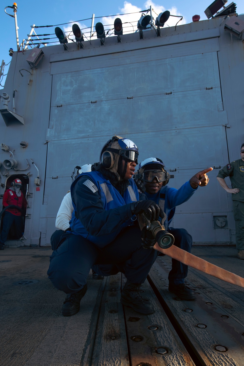 USS Winston S. Churchill (DDG 81) Conducts Casualty Drill