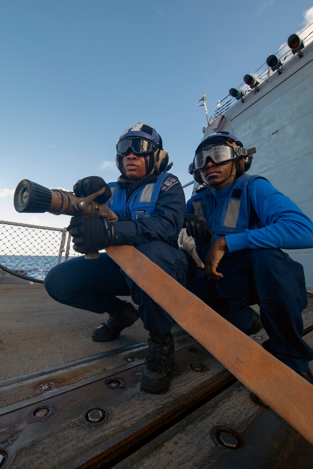 USS Winston S. Churchill (DDG 81) Conducts Casualty Drill
