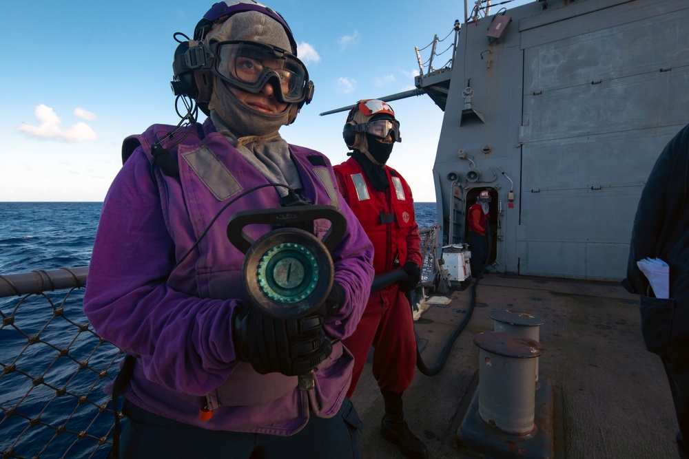USS Winston S. Churchill (DDG 81) Conducts Casualty Drill