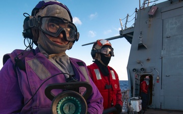 USS Winston S. Churchill (DDG 81) Conducts Casualty Drill