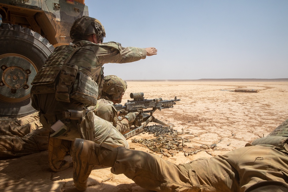 Machine Gun Madness, Coalition alongside Partners fire away