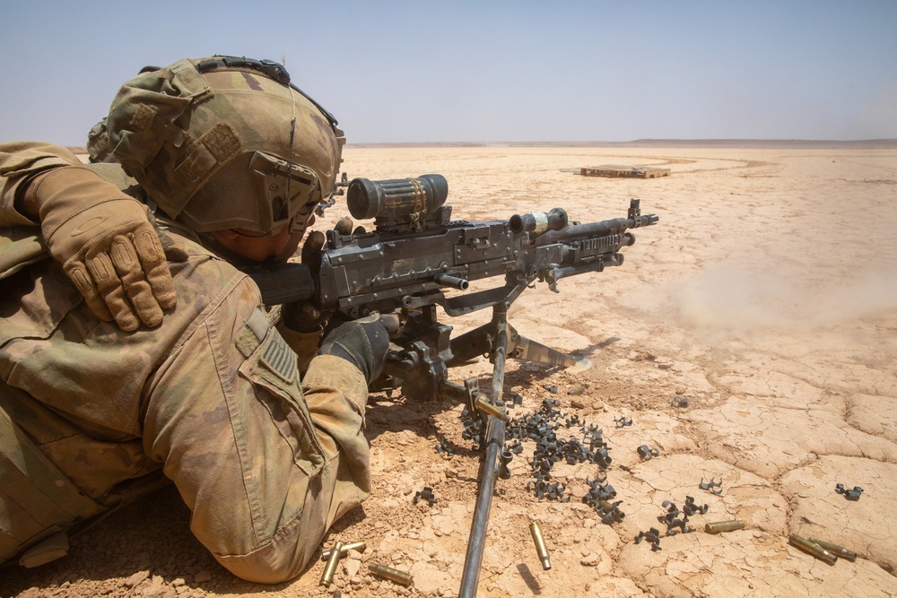 Machine Gun Madness, Coalition alongside Partners fire away