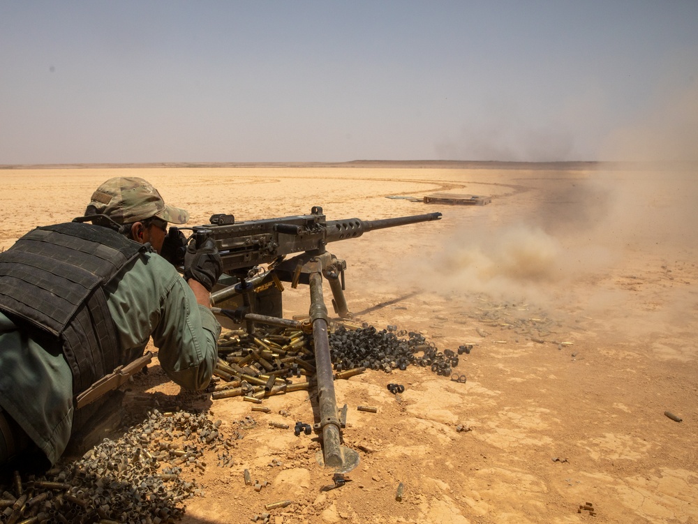 Machine Gun Madness, Coalition alongside Partners fire away